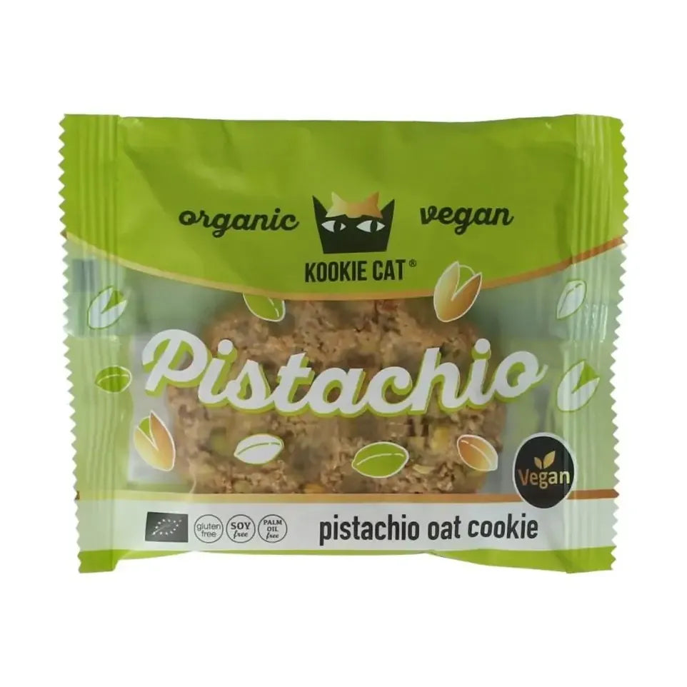Kookie Cat Koek pistache biologisch 50 gram