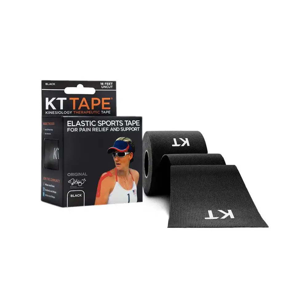 KT Tape Original uncut 5 meter zwart