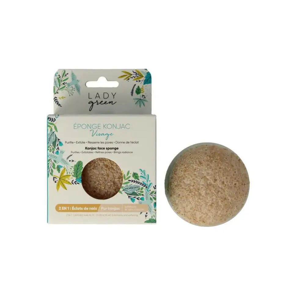 Lady Green sponge crushed waln