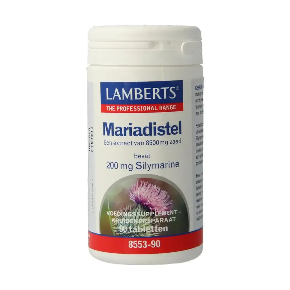 Lamberts Mariadistel 200 mg silymarin 90 tabletten