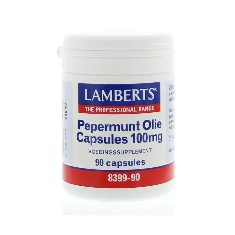 Lamberts Pepermuntolie 100 mg 90 vcaps