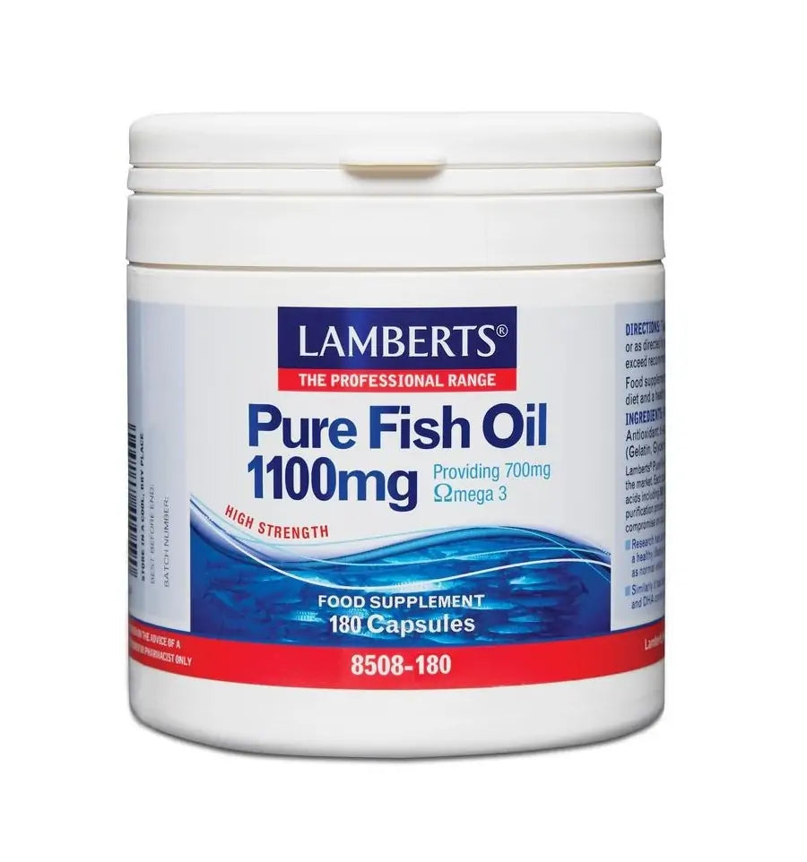 Lamberts Pure visolie 1100 mg omega 3 180 capsules