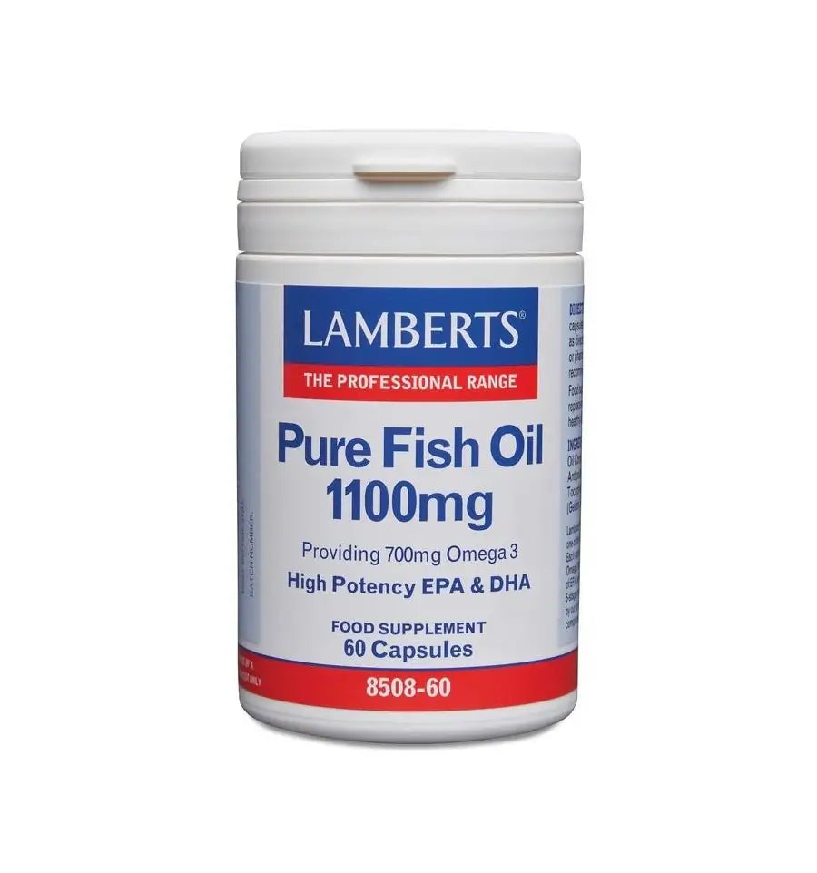 Lamberts Pure visolie 1100 mg omega 3 60 capsules