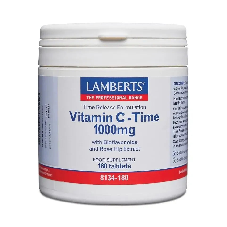 Lamberts Vitamine C 1000 Time release & bioflavonoiden 180