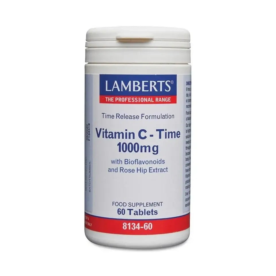 Lamberts Vitamine C 1000 Time release & bioflavonoiden 60