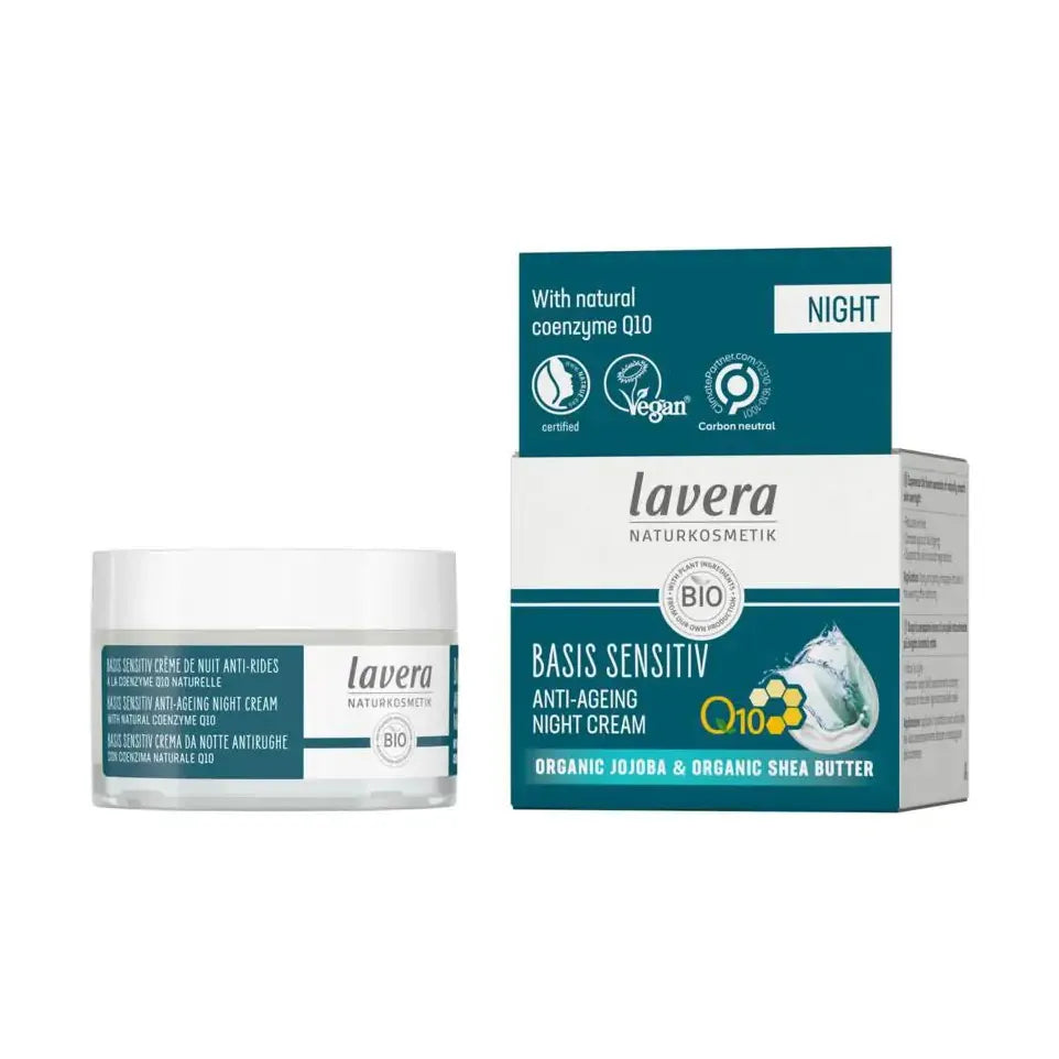 Lavera Basis Q10 night cream EN-IT 50 ml
