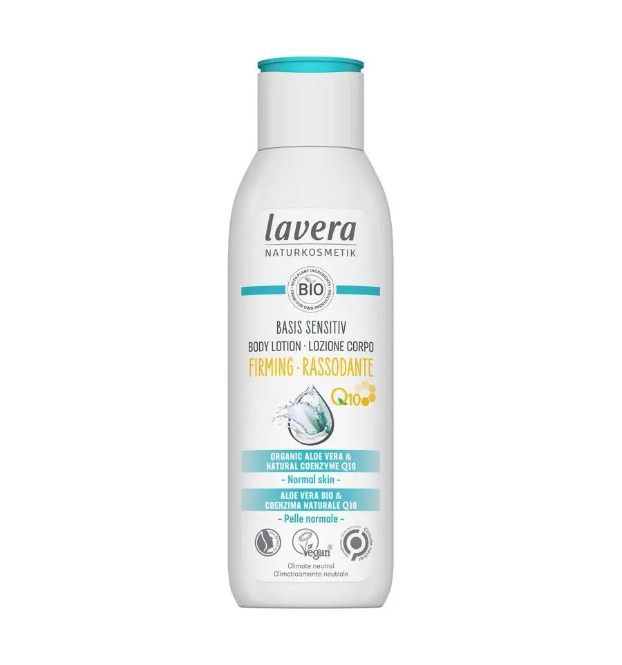 Lavera Basis Sensitiv bodylotion firming biologisch EN-IT 250 ml