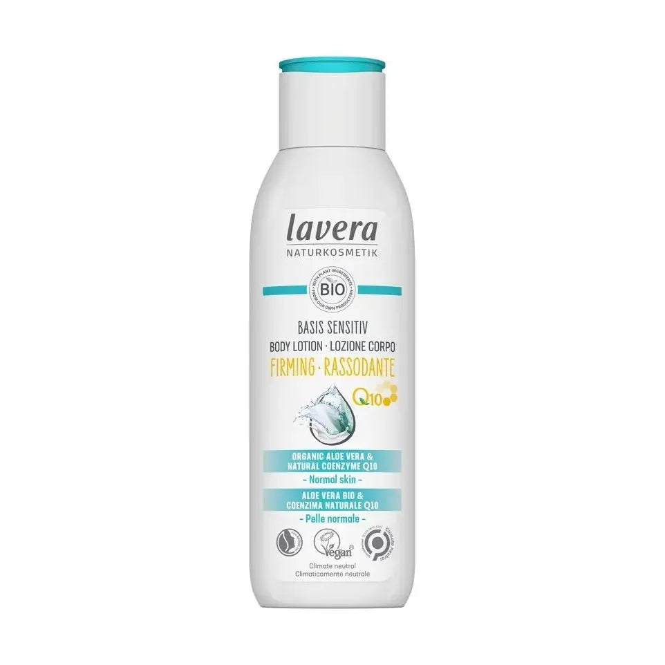 Lavera Basis Sensitiv bodylotion firming biologisch EN-IT 250 ml