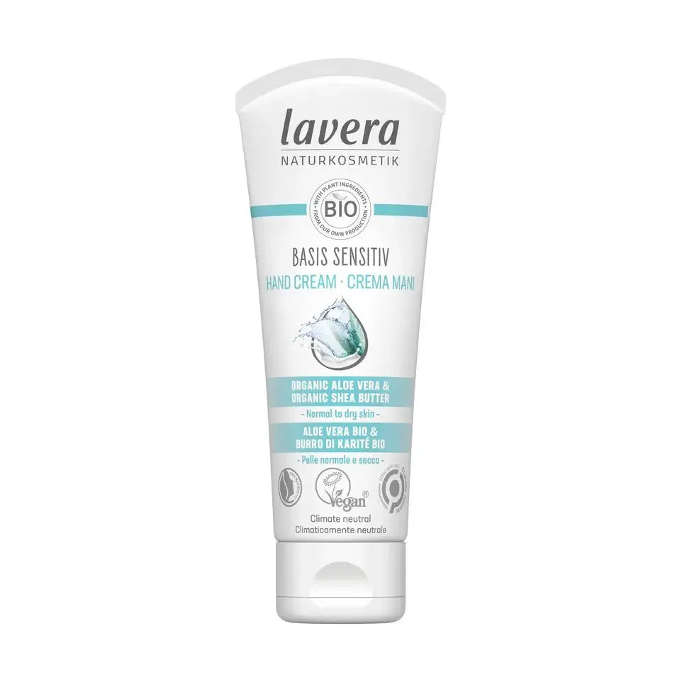 Lavera Basis Sensitiv handcreme/handcream EN-IT 75 ml