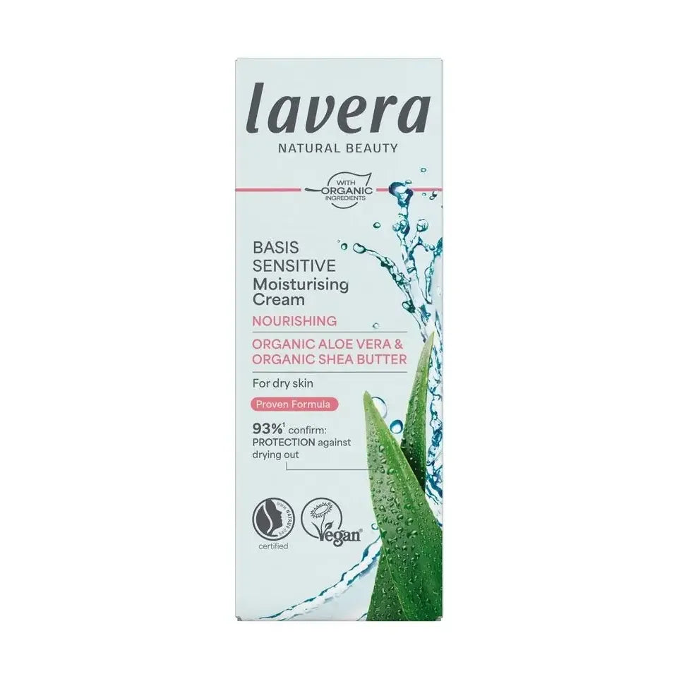 Lavera Basis sensitiv regenerat moisturising cream EN-IT 50 ml