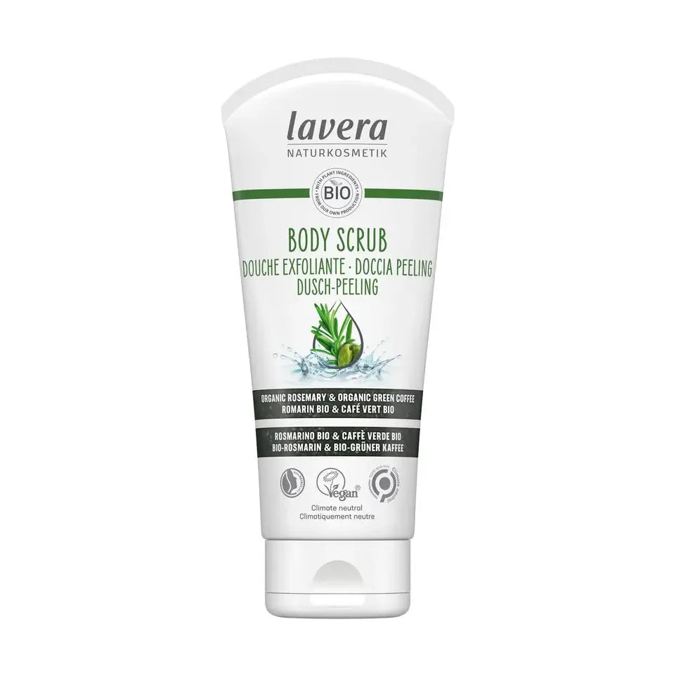 Lavera Body scrub/douche exfoliante EN-FR-IT-DE 200 ml