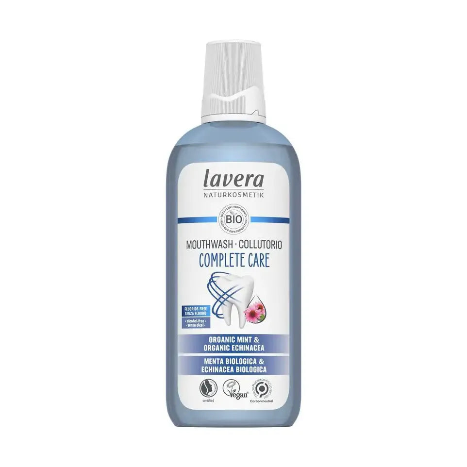 Lavera Complete care mouthwash fluoride-free EN-IT 400 ml