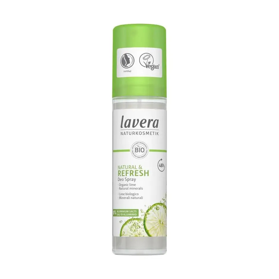 Lavera Deodorant spray natural & refresh EN-IT 75 ml