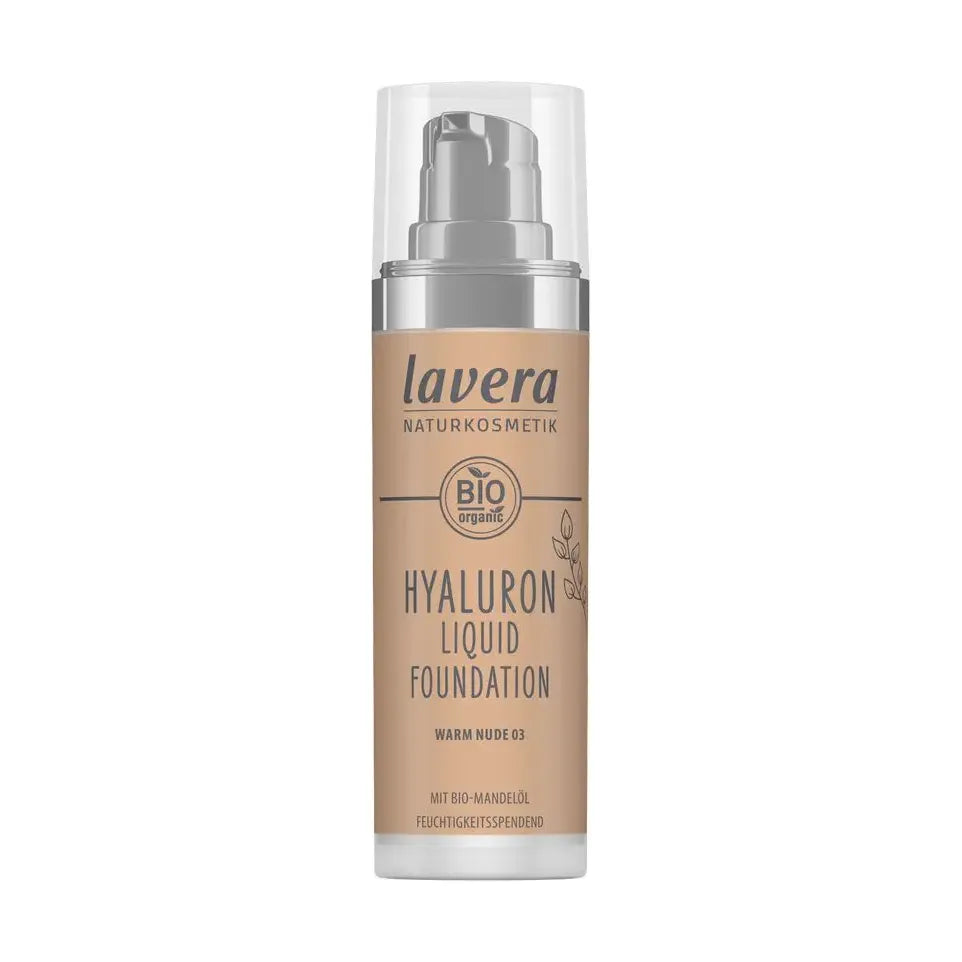 Lavera Hyaluron liquid foundation warm nude 03 30 ml