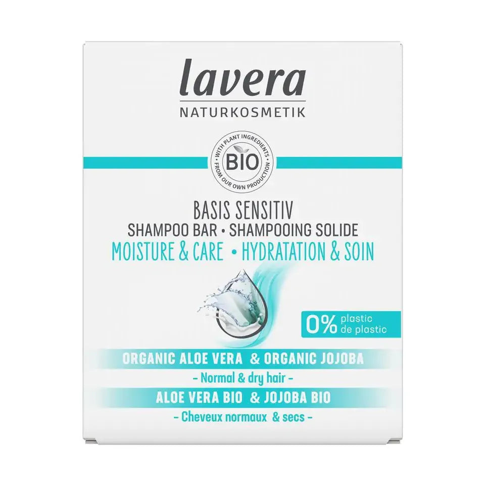 Lavera Shampoobar basis sensitiv moisture & care 50 gram