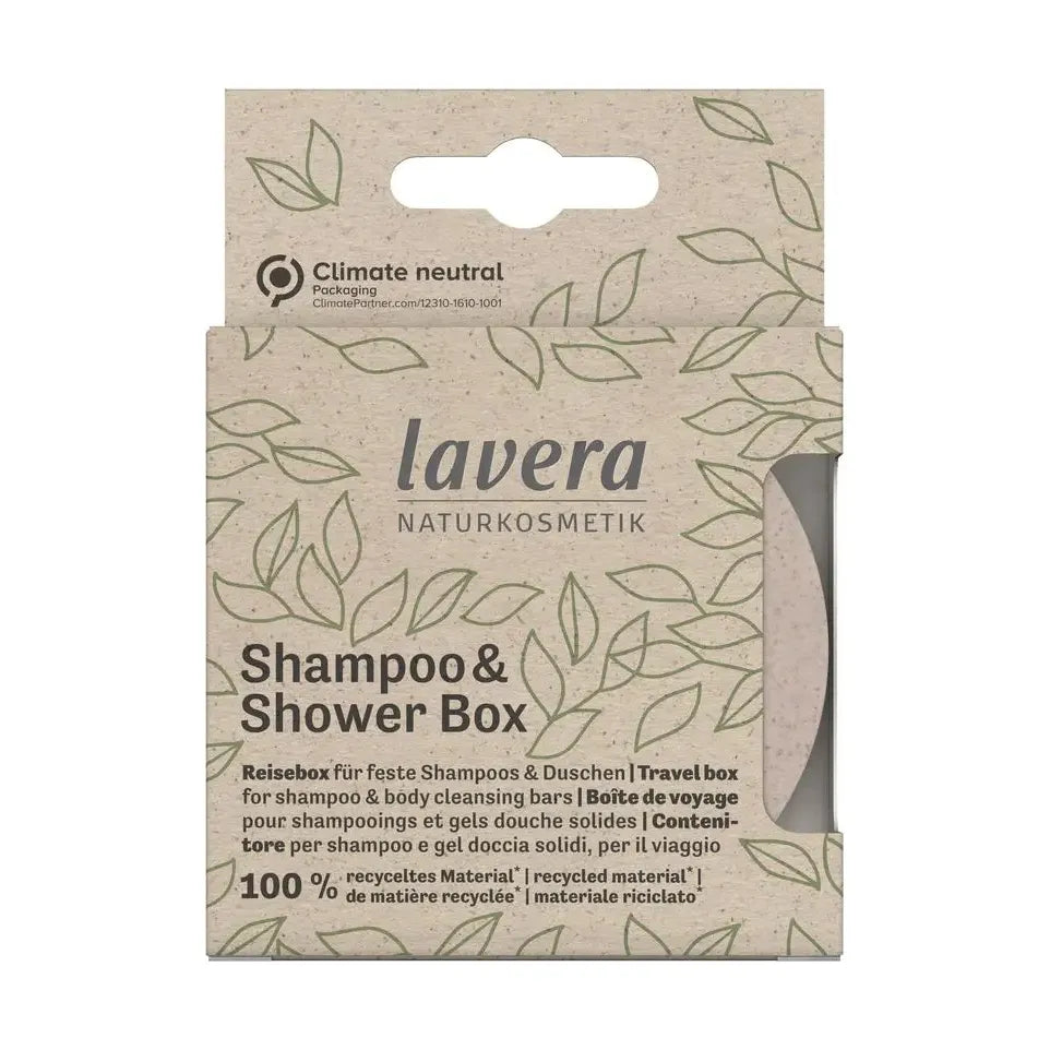 Lavera Shampoo & shower box leeg/boite de voyage