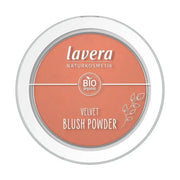 Lavera Velvet blush powder rosy peach 01 EN-FR-IT-DE 5 gram