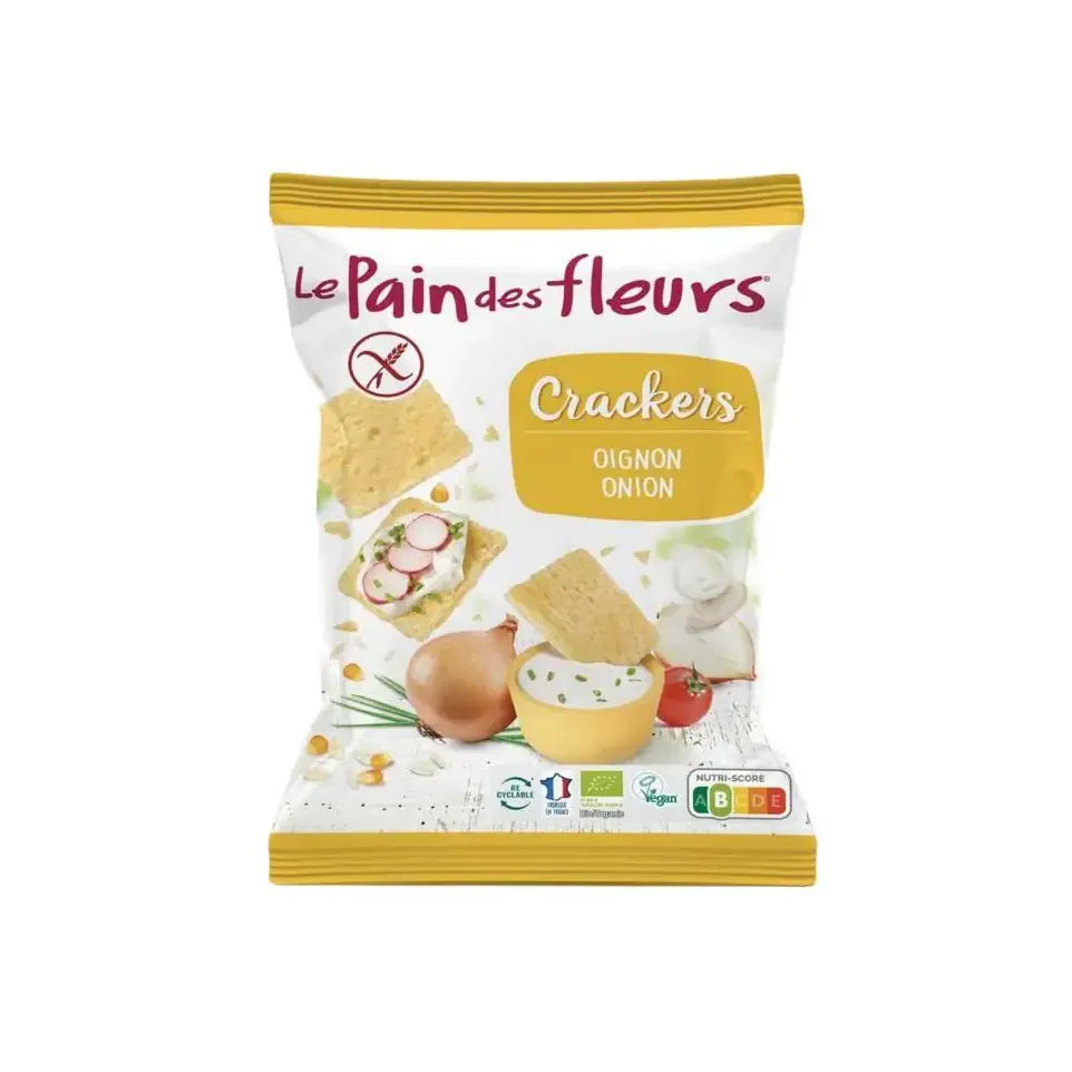 Pain Des Fleurs Salty snack uiencrackers glutenvrij biologisch