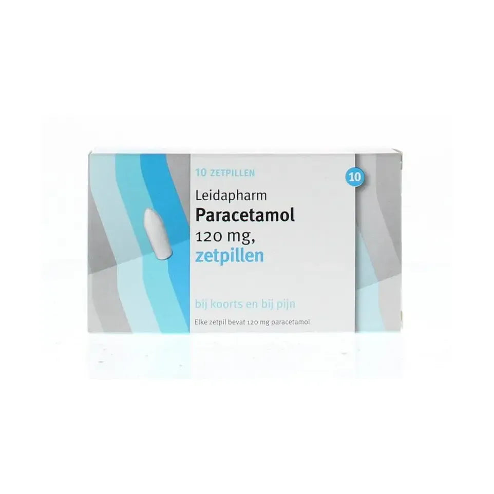 Leidapharm Paracetamol 120 mg 10 zetpillen