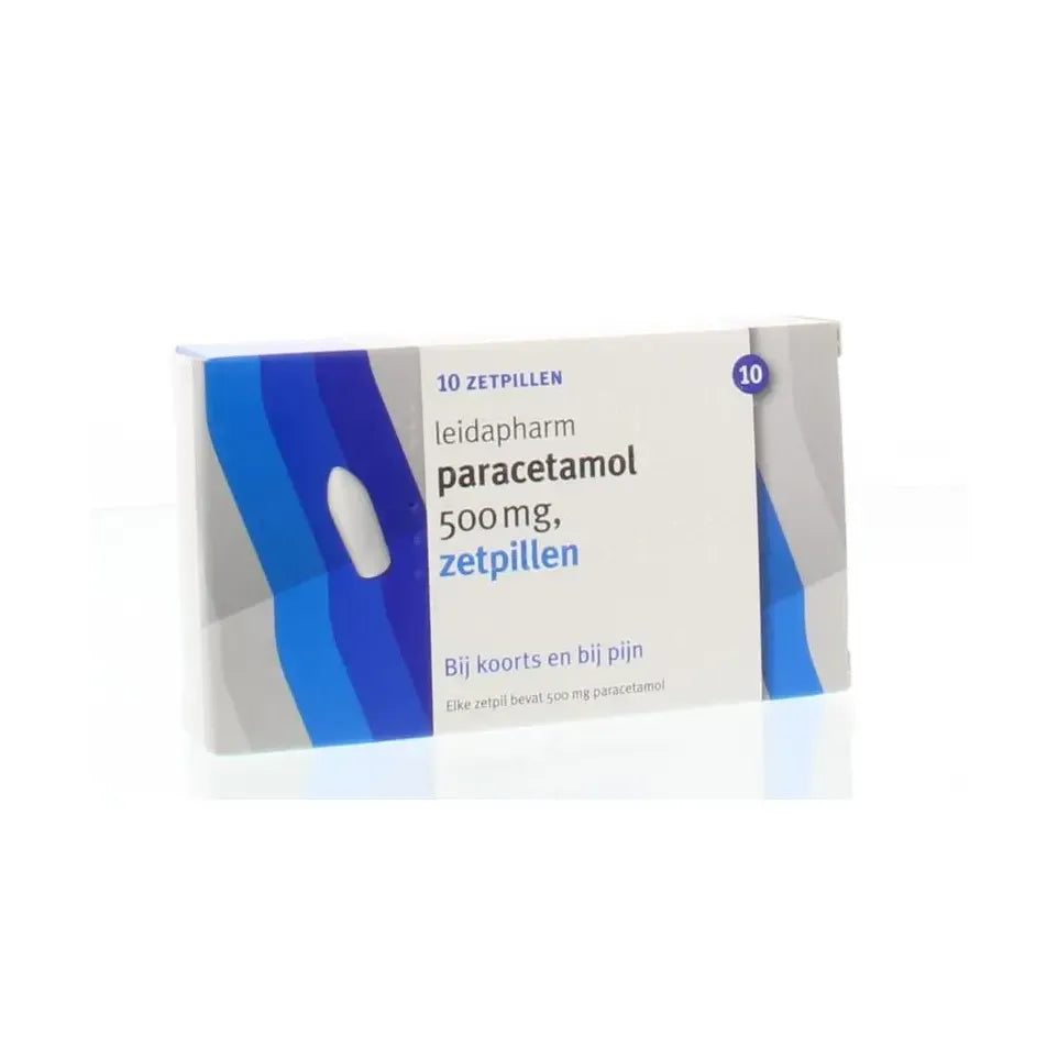 Leidapharm Paracetamol 500 mg 10 zetpillen