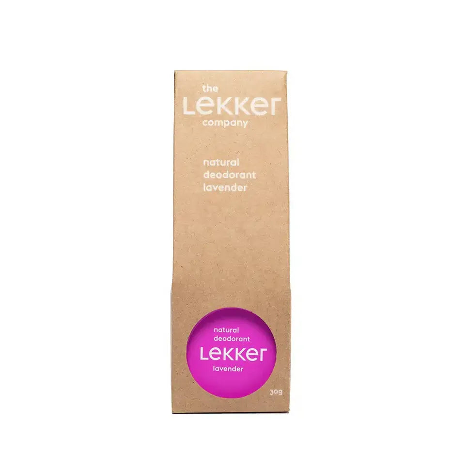 Lekker Company Deodorant lavendel 30 gram