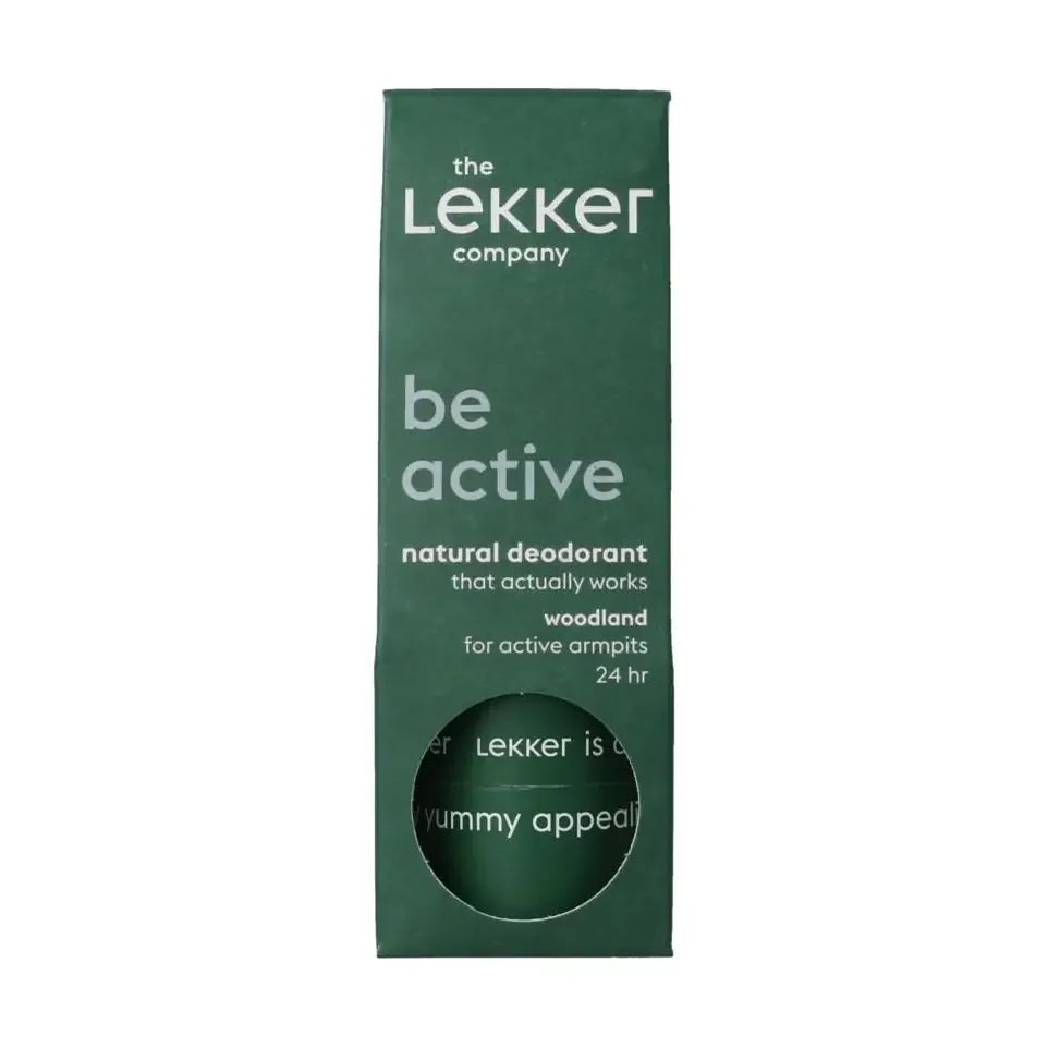 Lekker Company Natuurlijke deodorant woodland 30 gram
