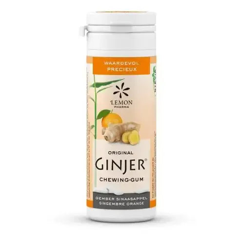 Lemon Pharma Ginjer original gember kauwgom 20 stuks