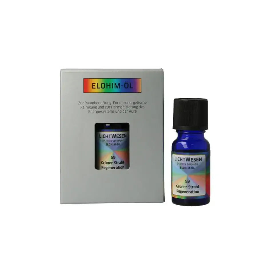Lichtwesen Elohim olie heling groen 59 10 ml