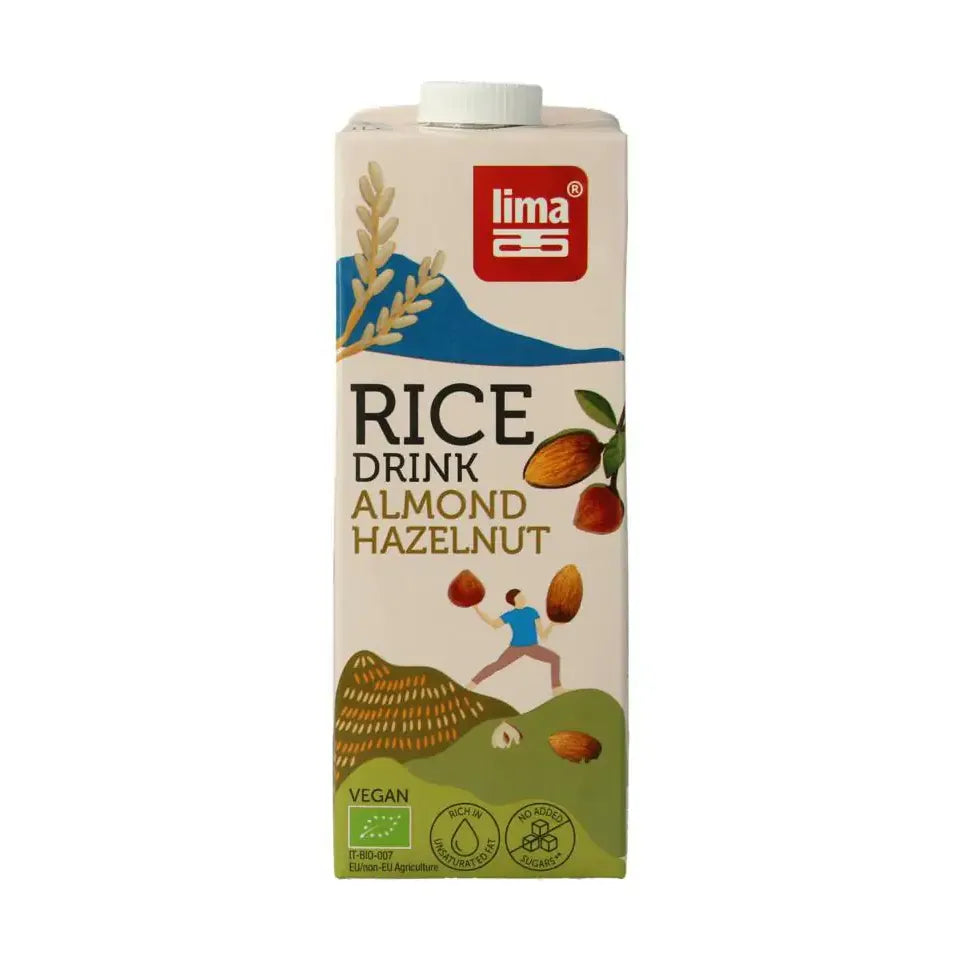 Lima Rice drink hazelnoot amandel 1 liter