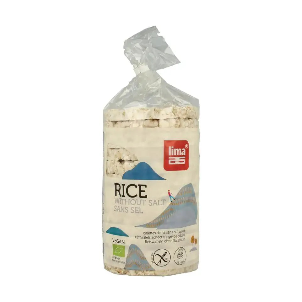 Lima Rijstwafels zonder toegevoegd zout 100 gram