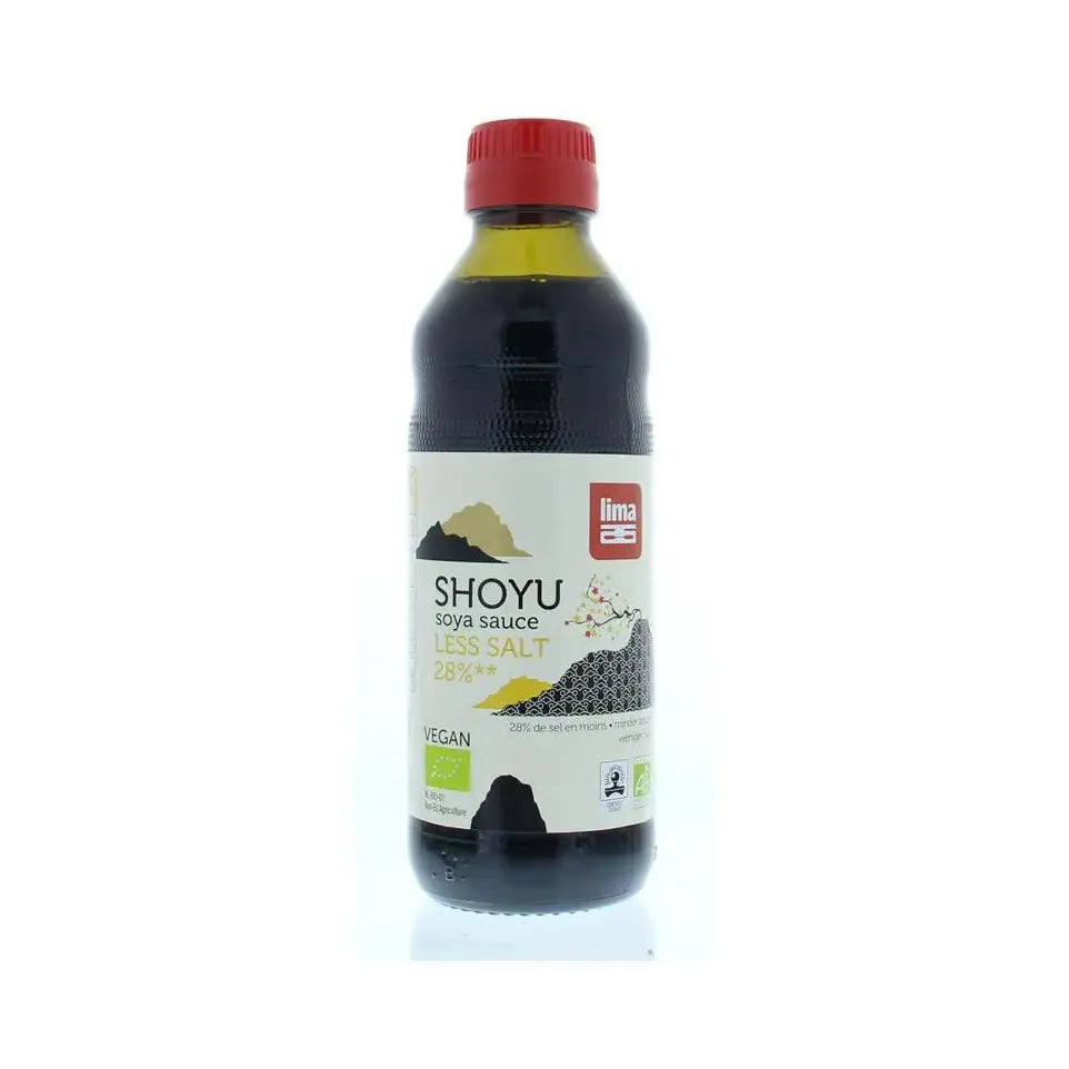 Lima Shoyu 28% less salt 250 ml