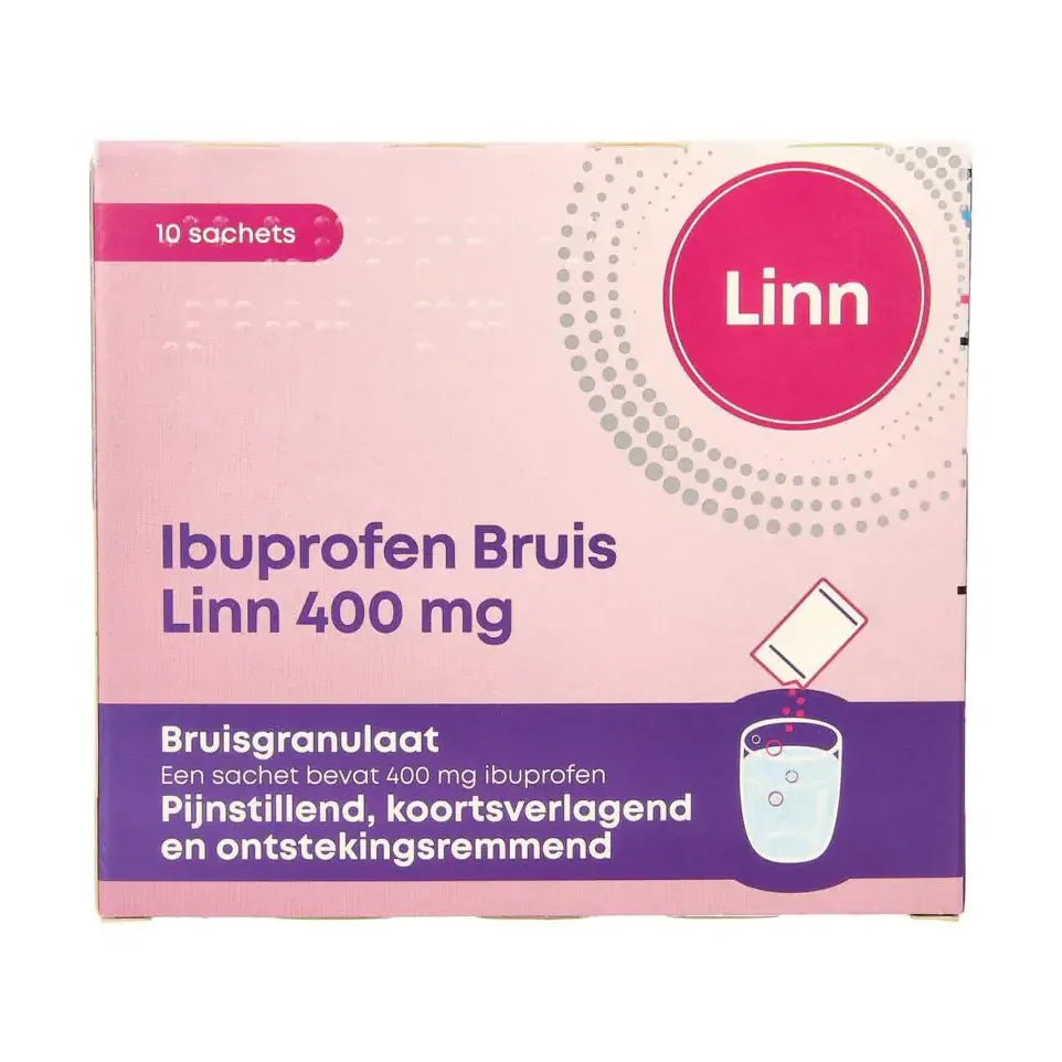 Linn ibuprofen bruisgranu 400 mg uad 10 sachets