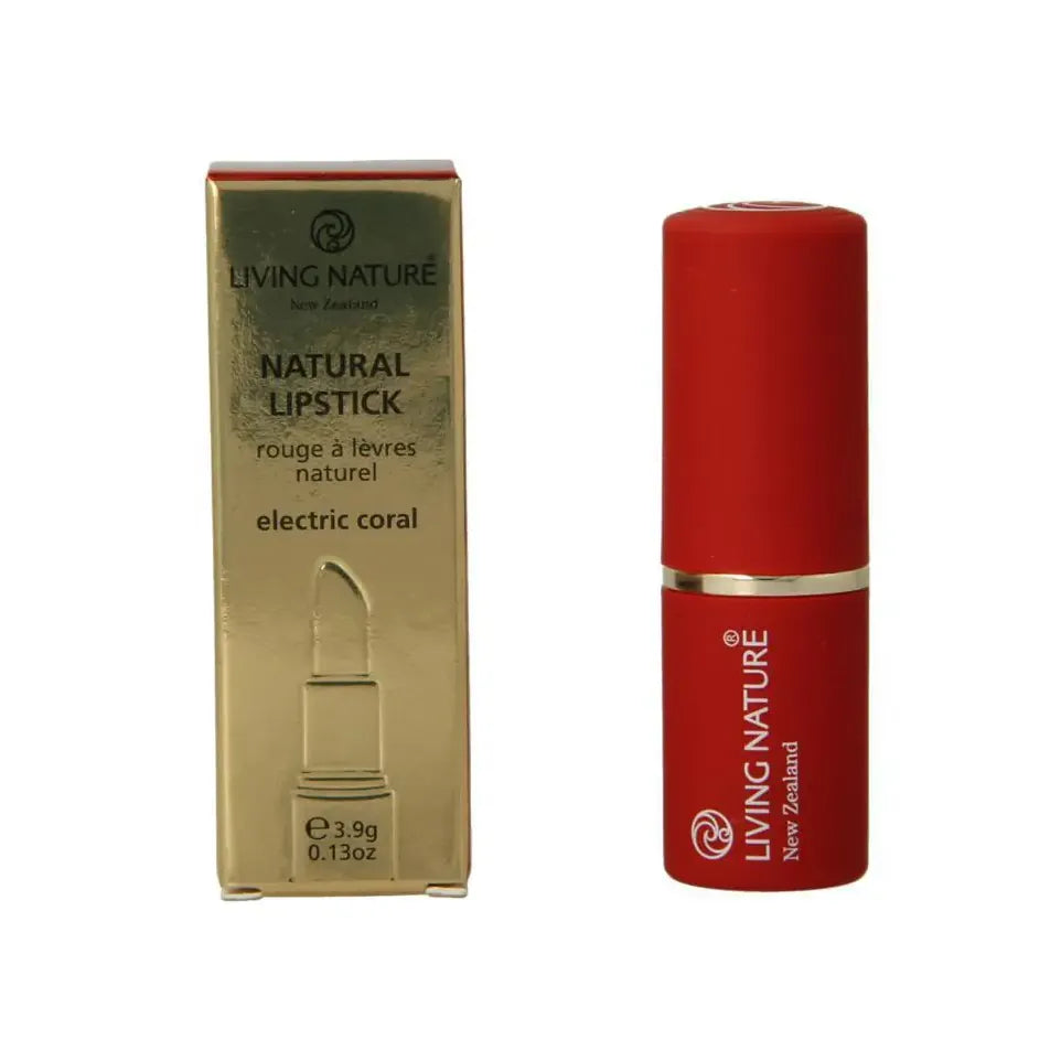 Living Nature Lippenstift electric coral 4 gram