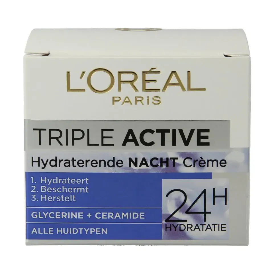 Loreal Dermo expertise triple active nachtcreme 50 ml