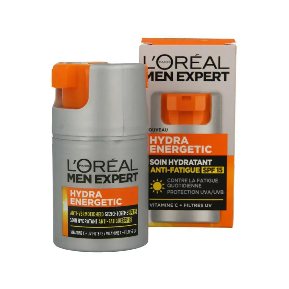 Loreal Hydra energetic hydraterende gezichtscreme SPF15 50 ml