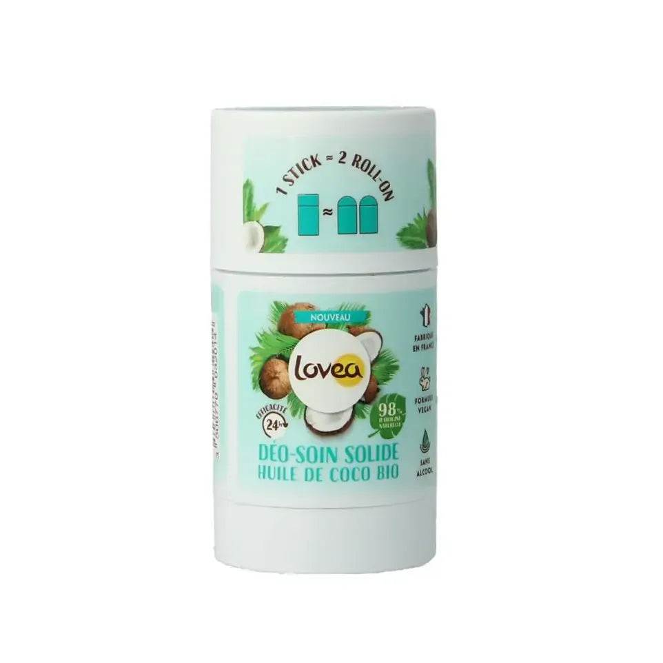 Lovea Solid deo care coconut oil organic 50 gram