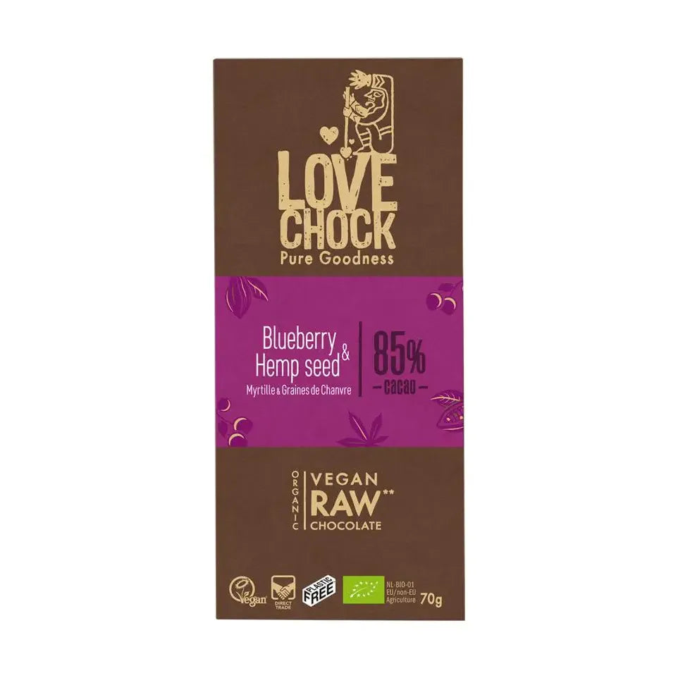 Lovechock Blueberry hempseed 70 gram