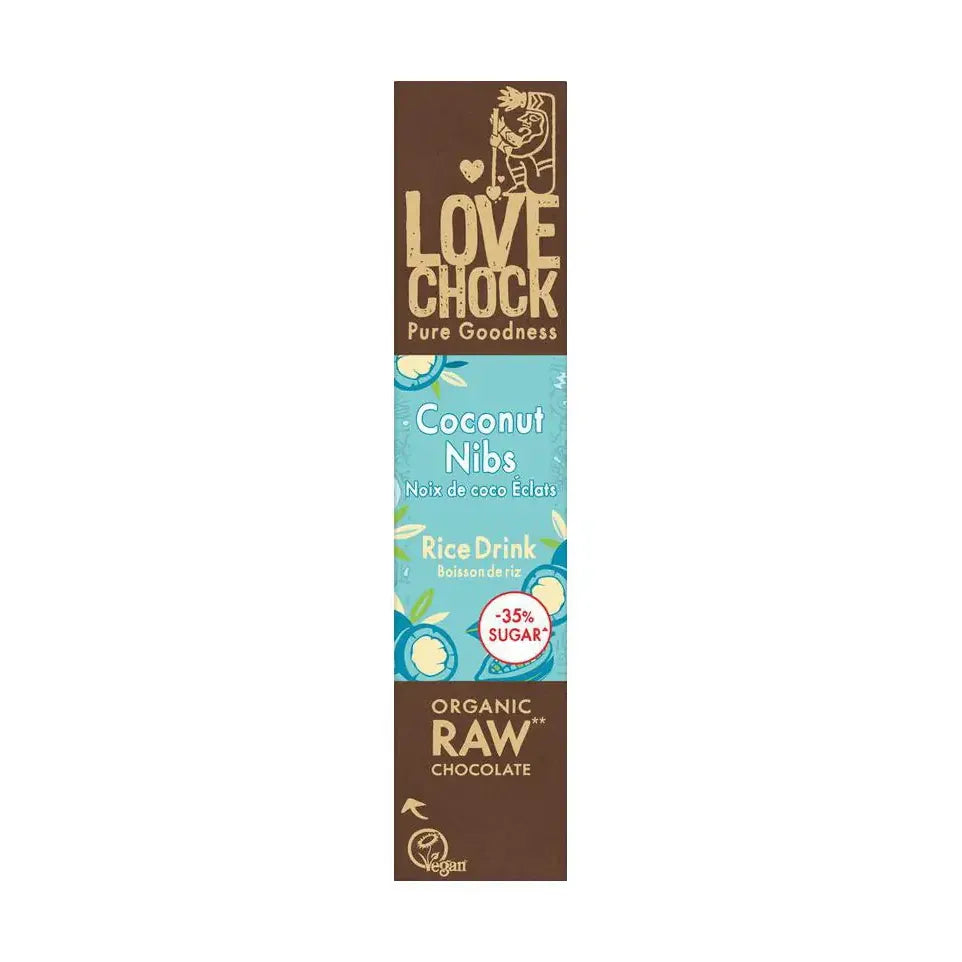Lovechock M'lk coconut nibs 40 gram