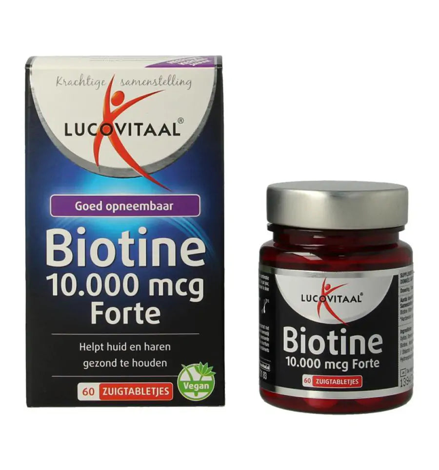 Lucovitaal Biotine forte 60 zuigtabletten