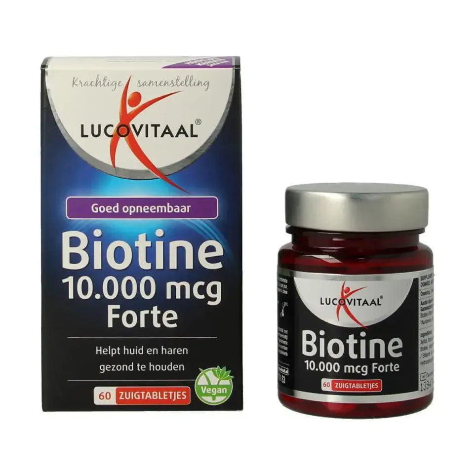 Lucovitaal Biotine forte 60 zuigtabletten