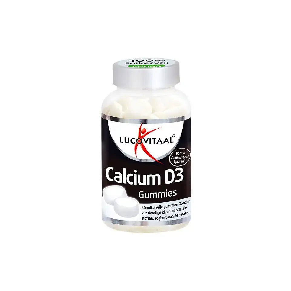 Lucovitaal Calcium D3 gum 60 gummies