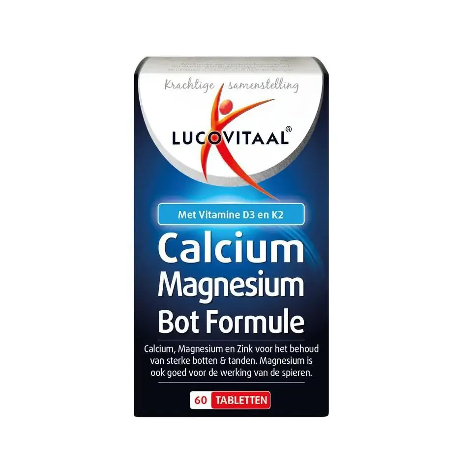 Lucovitaal Calcium magnesium botformule 60 tabletten