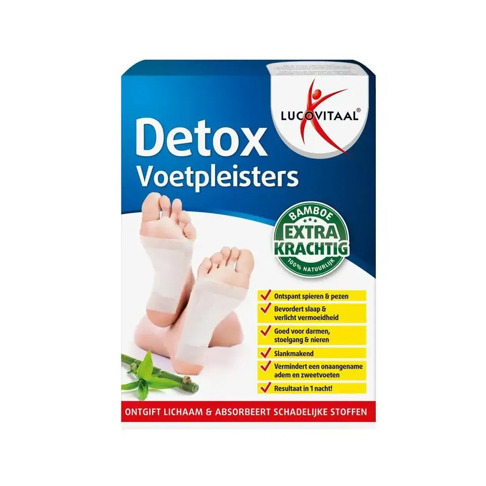 Lucovitaal Detox voetpleisters 10 stuks
