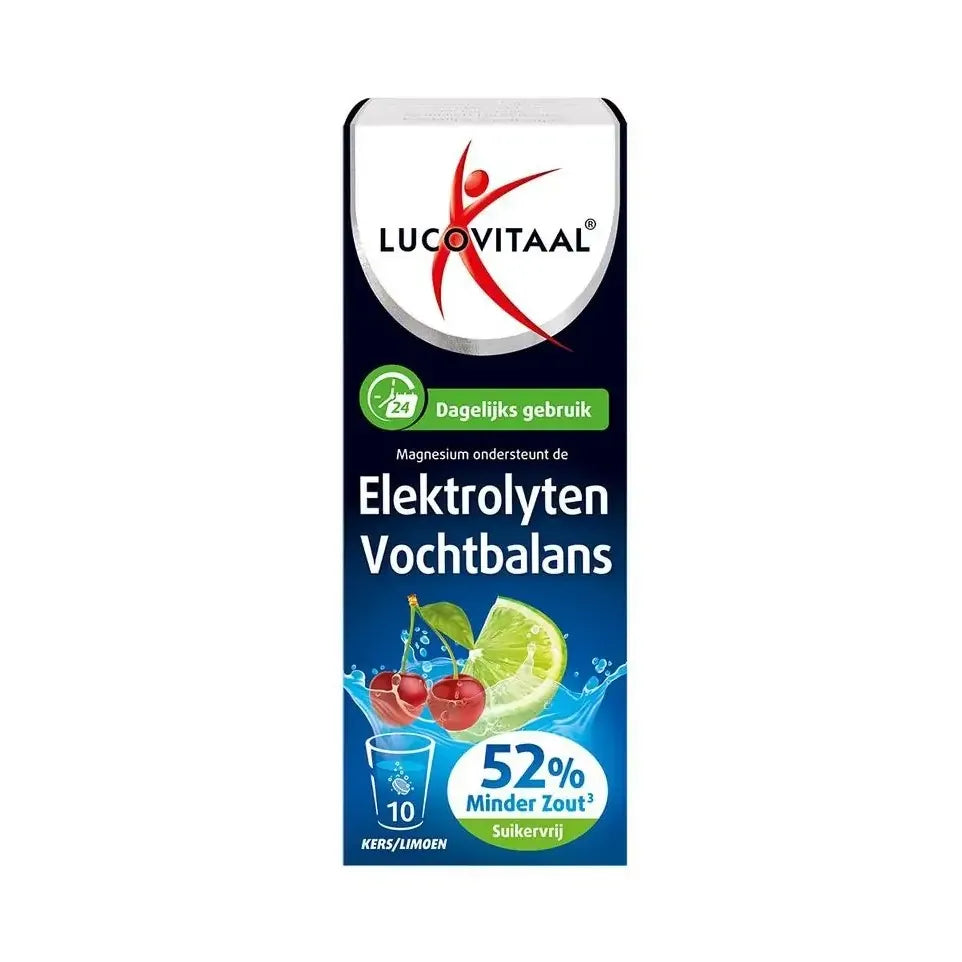 Lucovitaal Elektrolyten dagelijks gebruik 10 bruistabletten