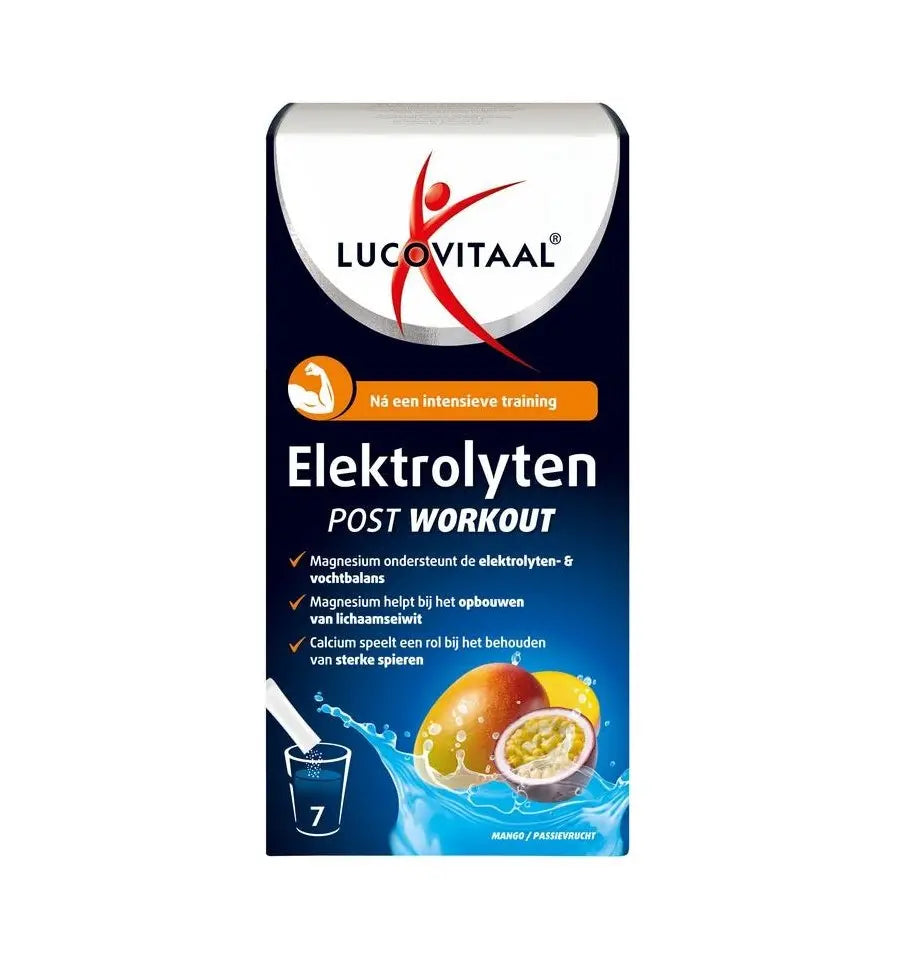 Lucovitaal Elektrolyten post workout 7 sachets