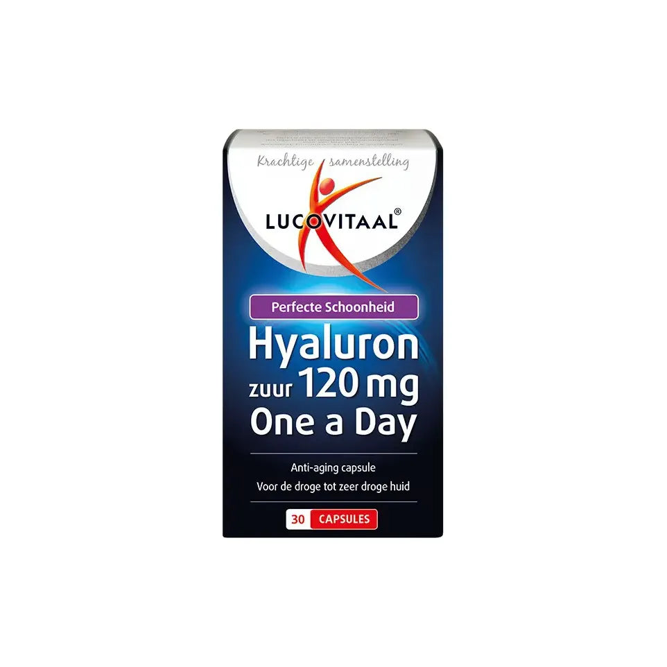 Lucovitaal Hyaluronzuur droge huid 30 capsules