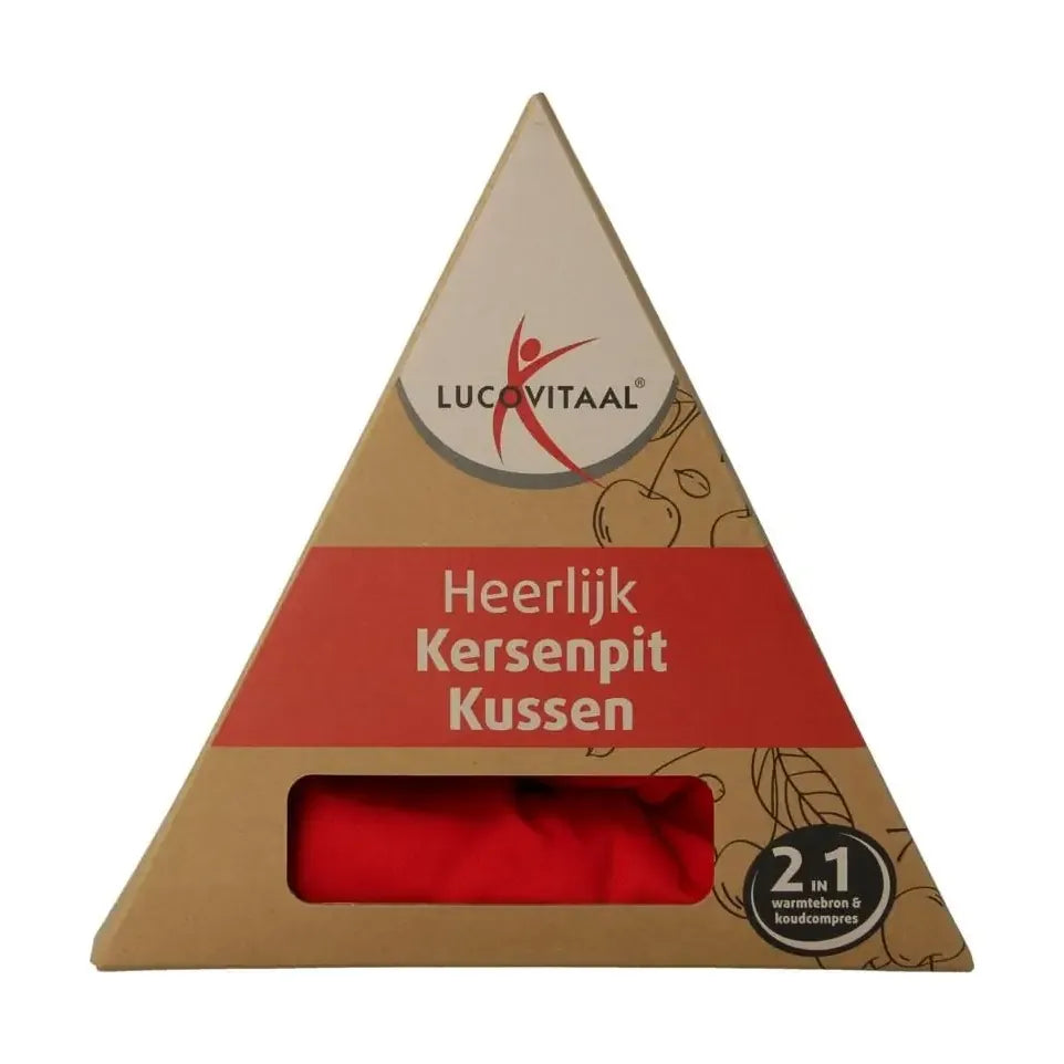 Lucovitaal Kersenpit kussen langwerpig