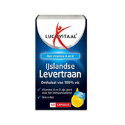 Lucovitaal levertraan ijslands 60 capsules