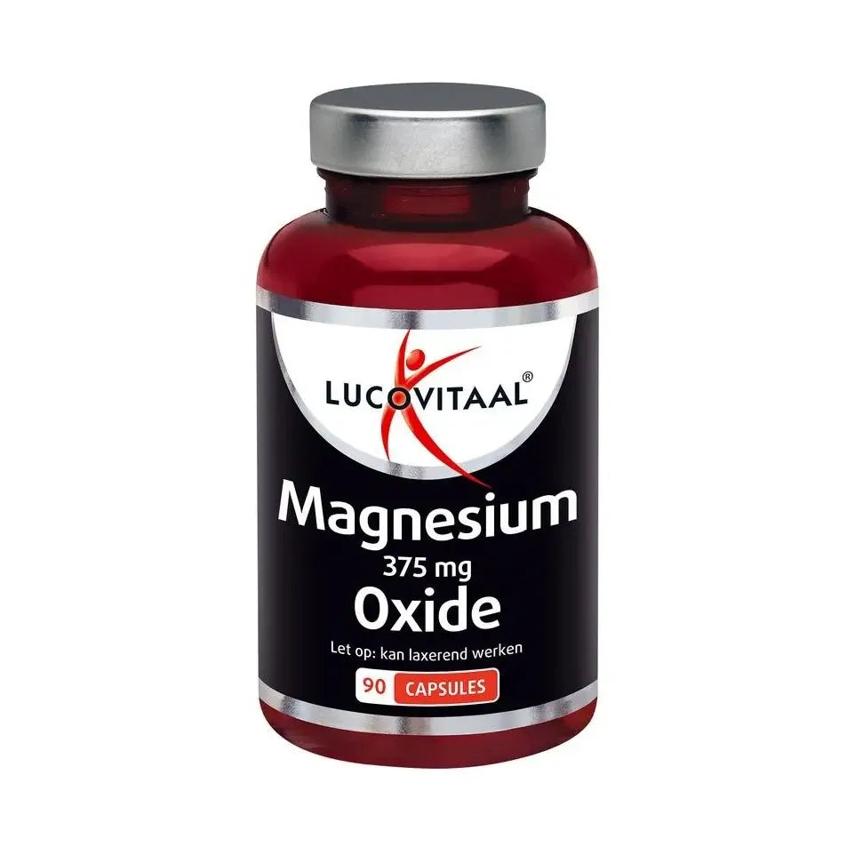 Lucovitaal Magnesium oxide 375mg 90 capsules