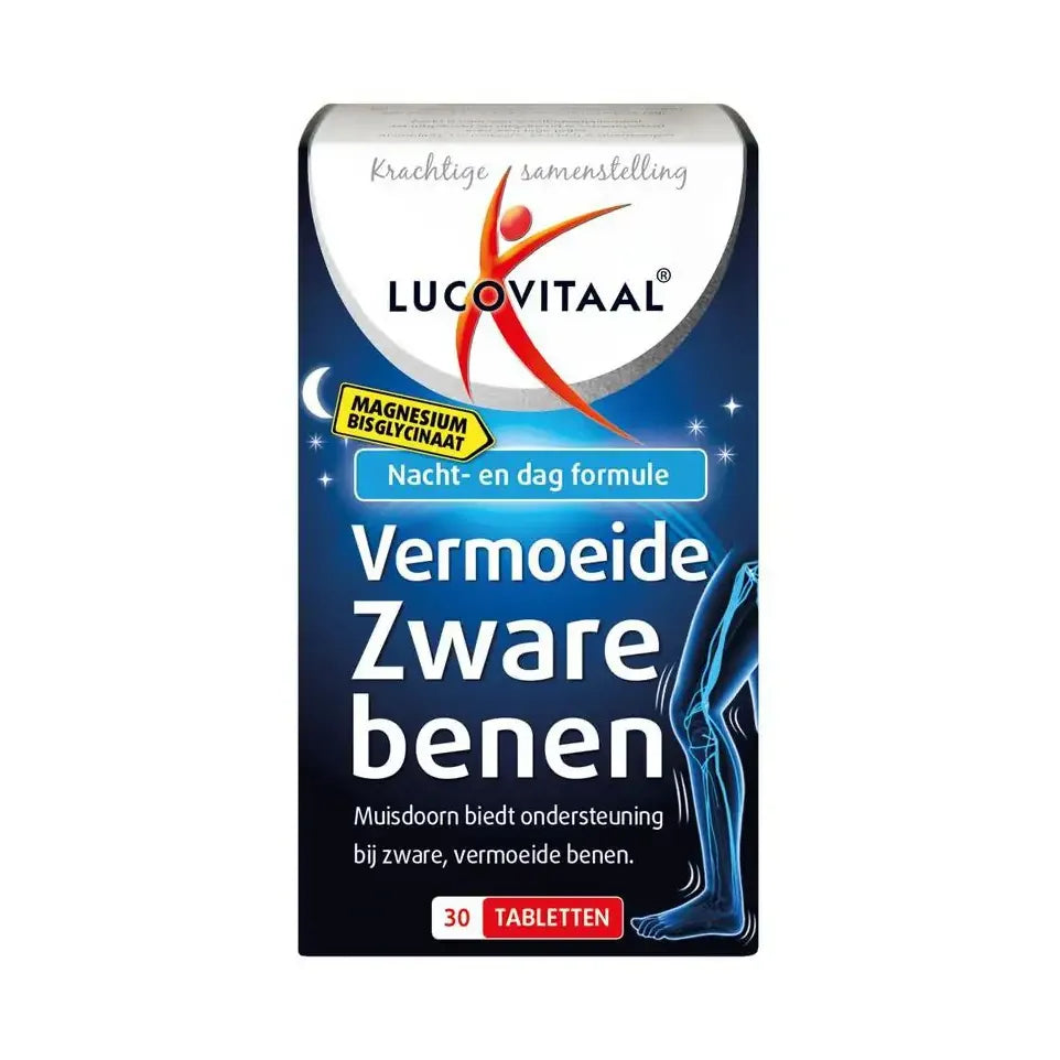 Lucovitaal Magnesium vermoeide zware benen 30 tabletten